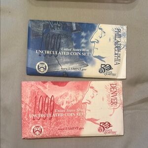 United States Mint Uncirculated Coin Set